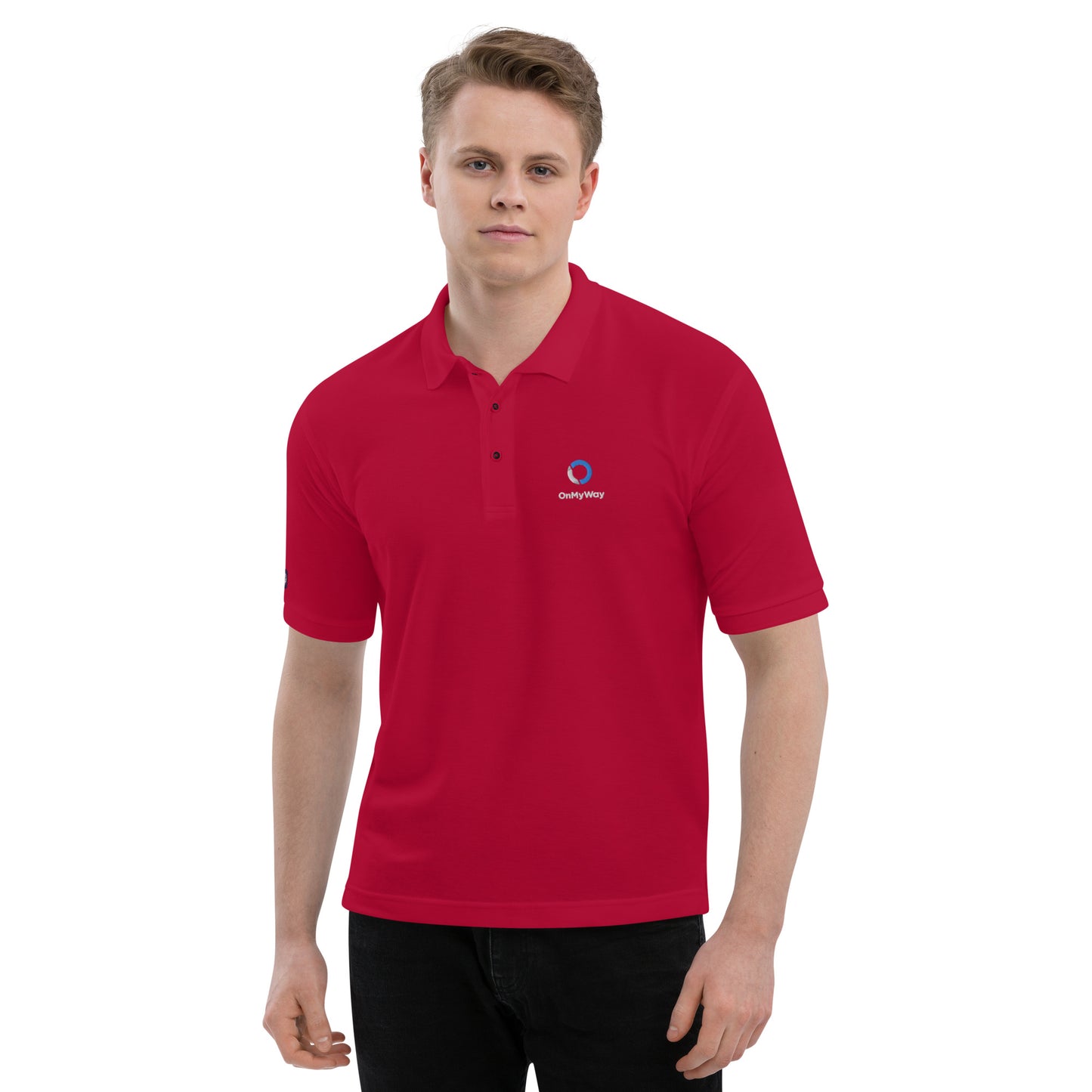 OnMyWay Men's Premium Polo