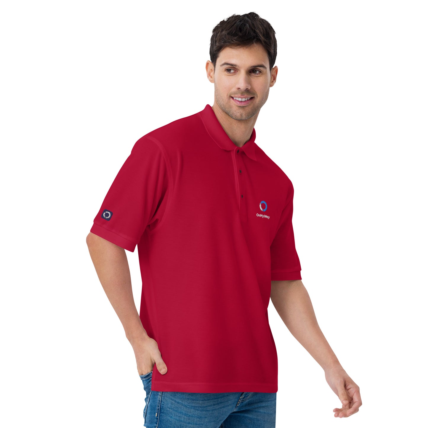 OnMyWay Men's Premium Polo