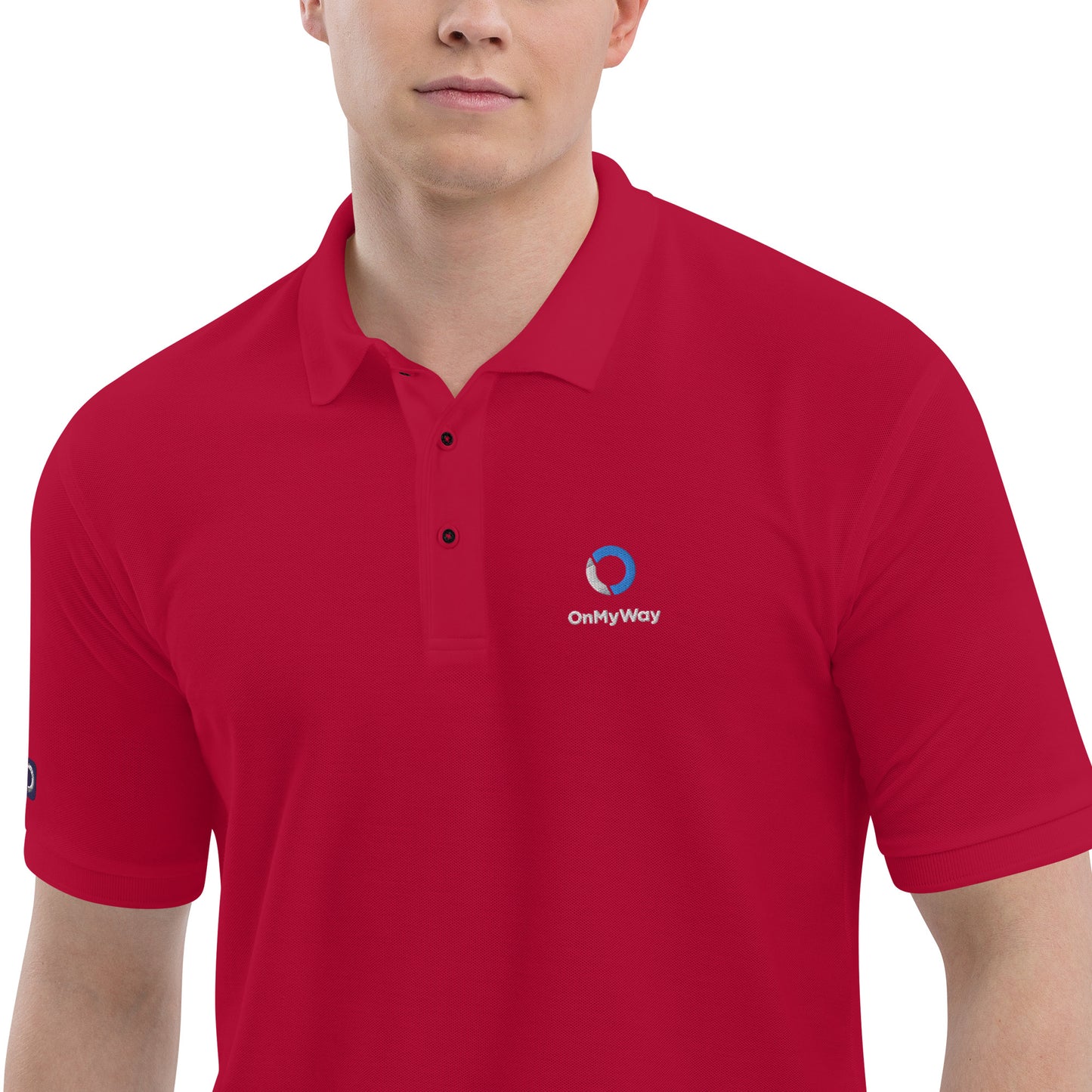 OnMyWay Men's Premium Polo