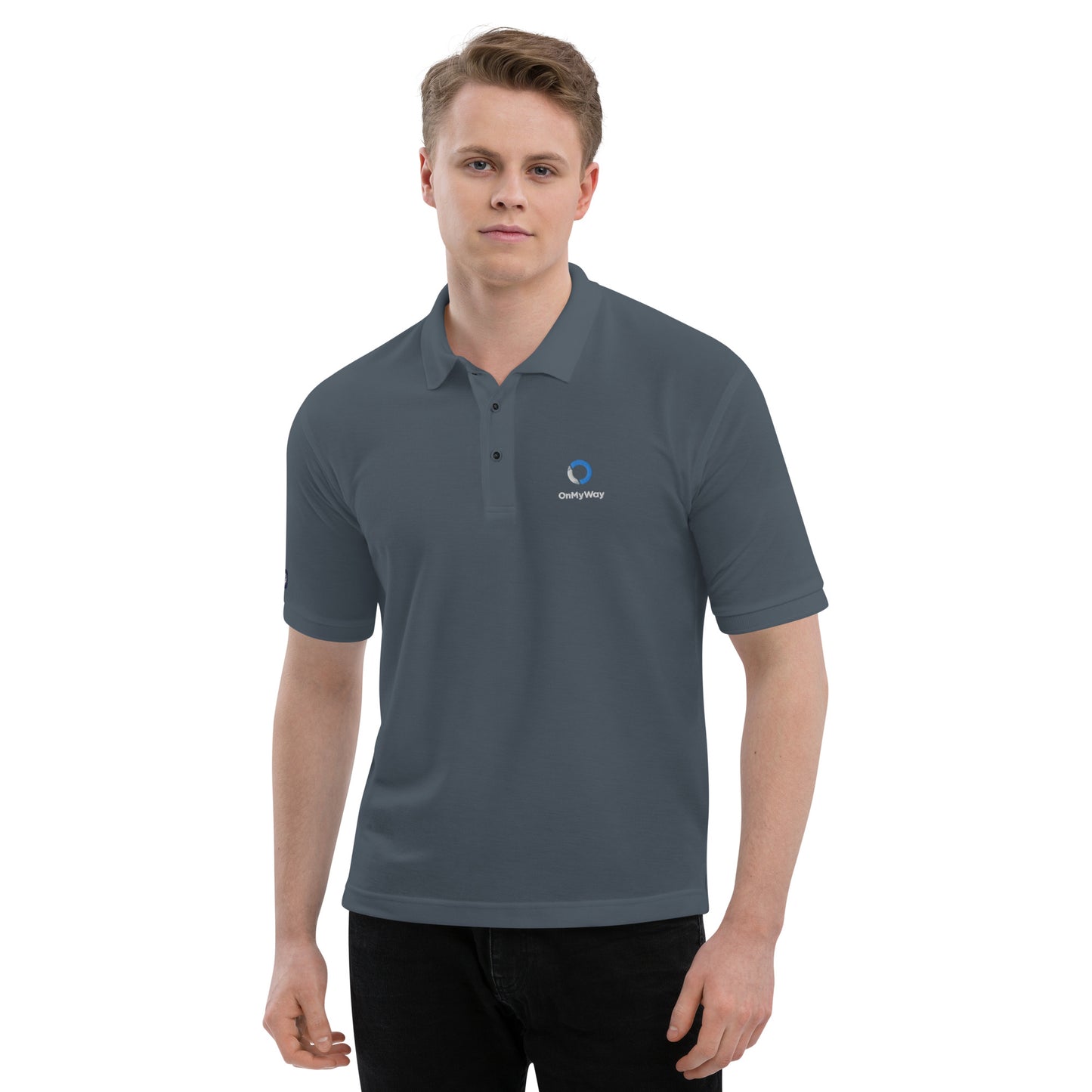 OnMyWay Men's Premium Polo