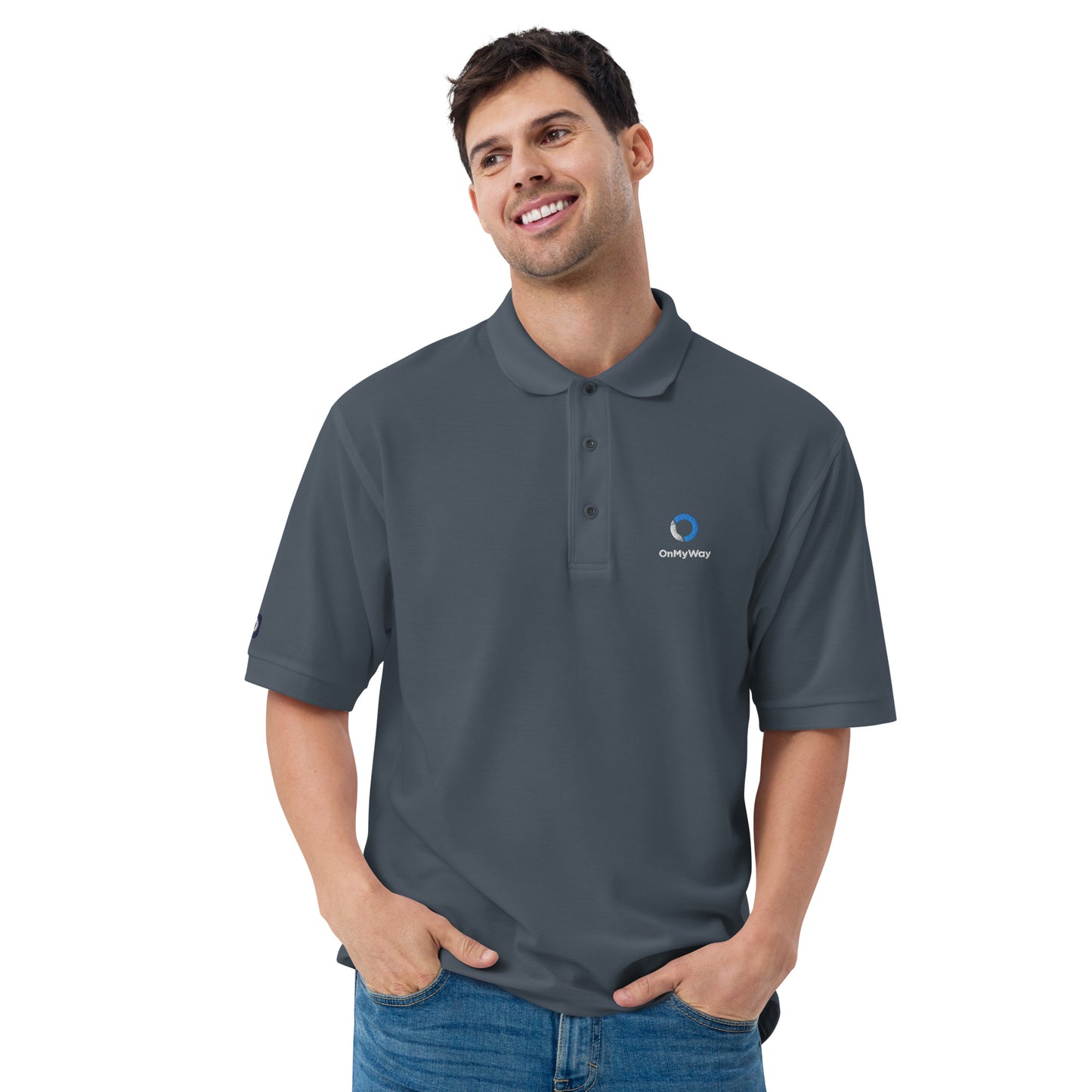 OnMyWay Men's Premium Polo