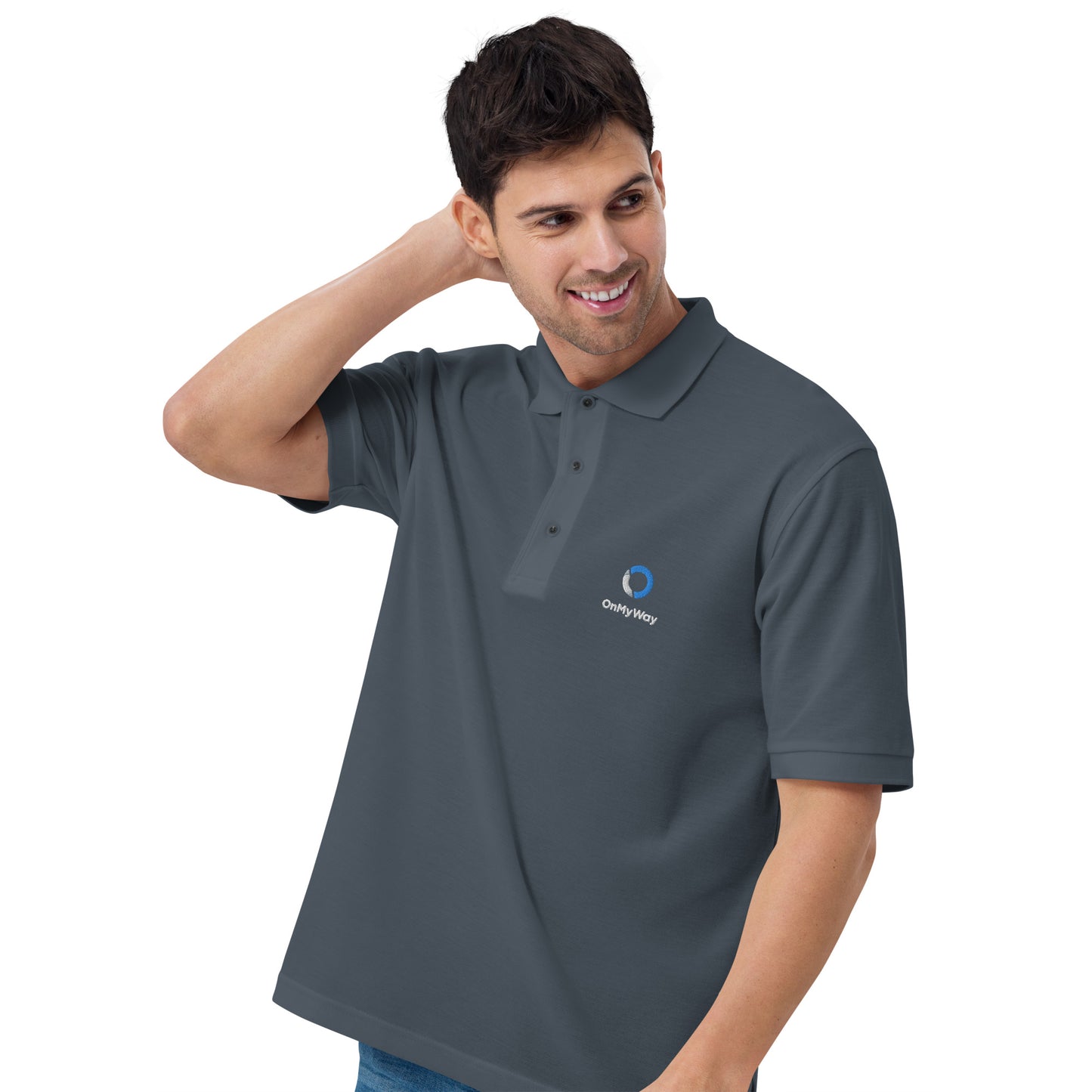 OnMyWay Men's Premium Polo