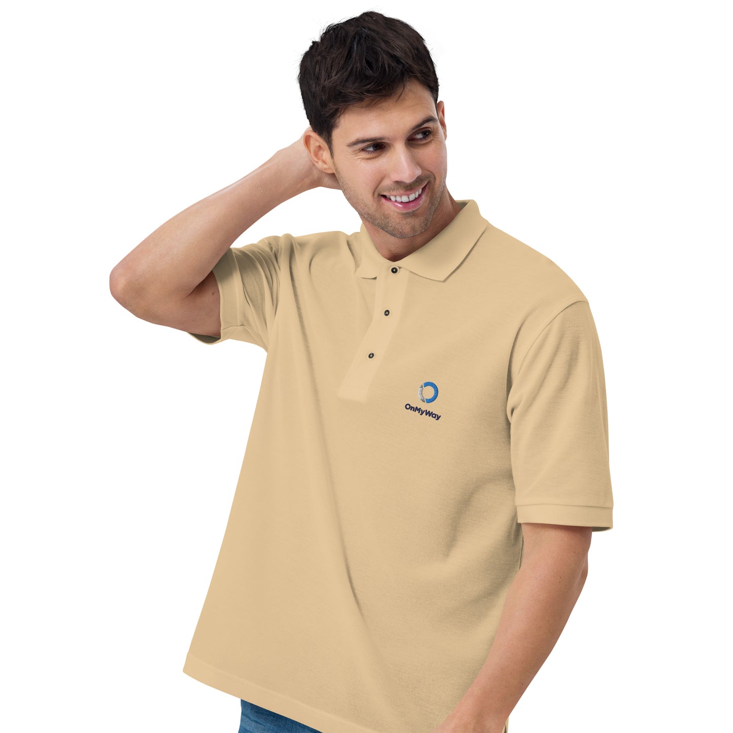 OnMyWay Men's Premium Polo