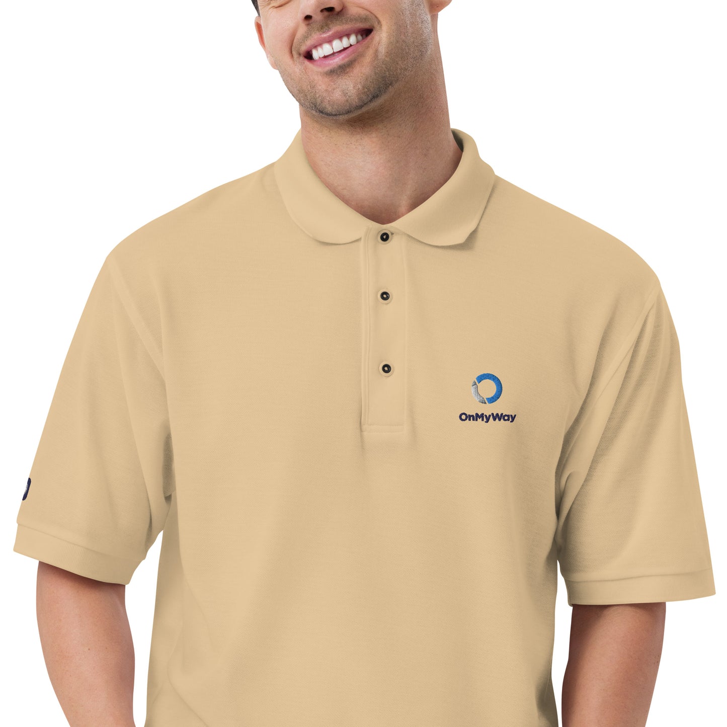 OnMyWay Men's Premium Polo