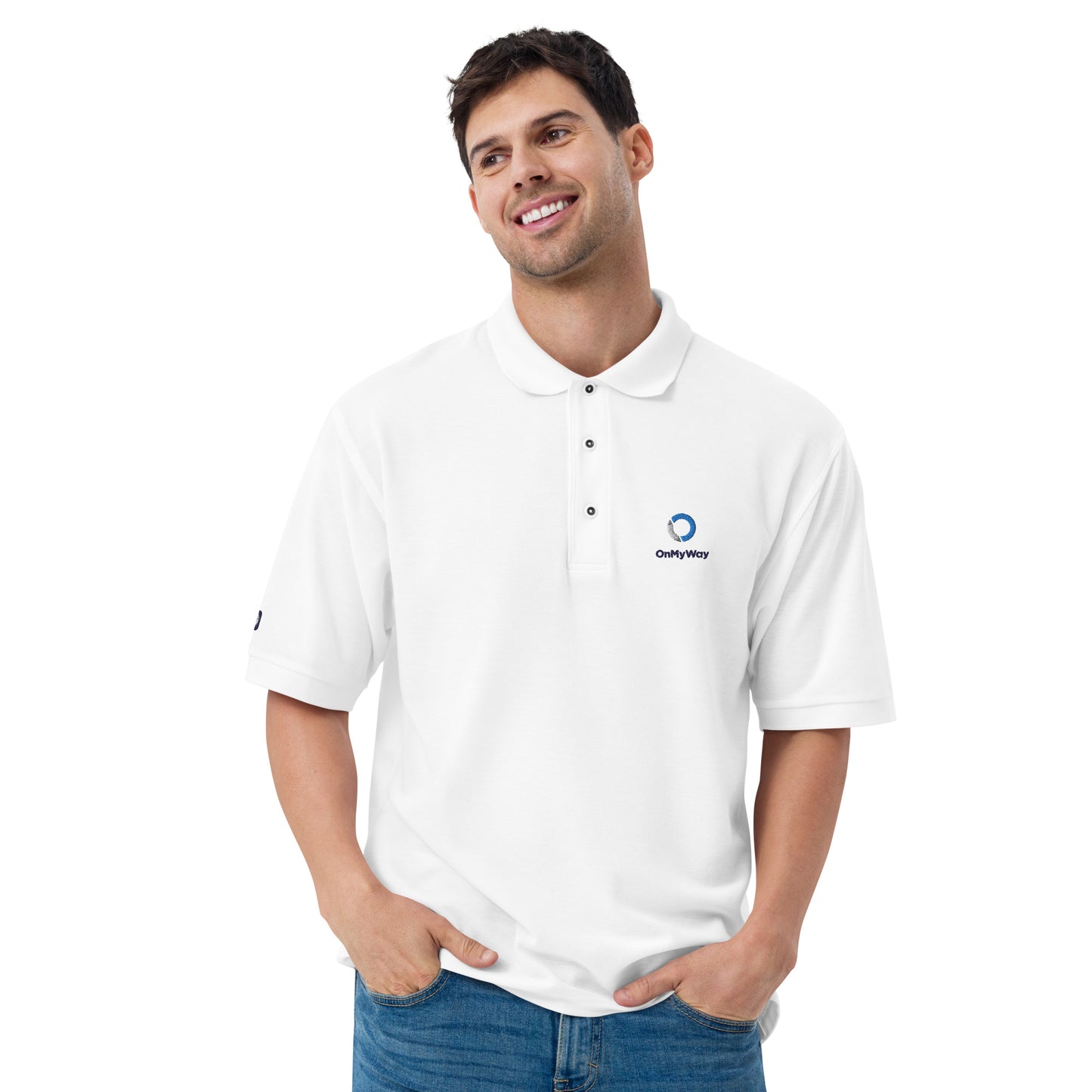 OnMyWay Men's Premium Polo