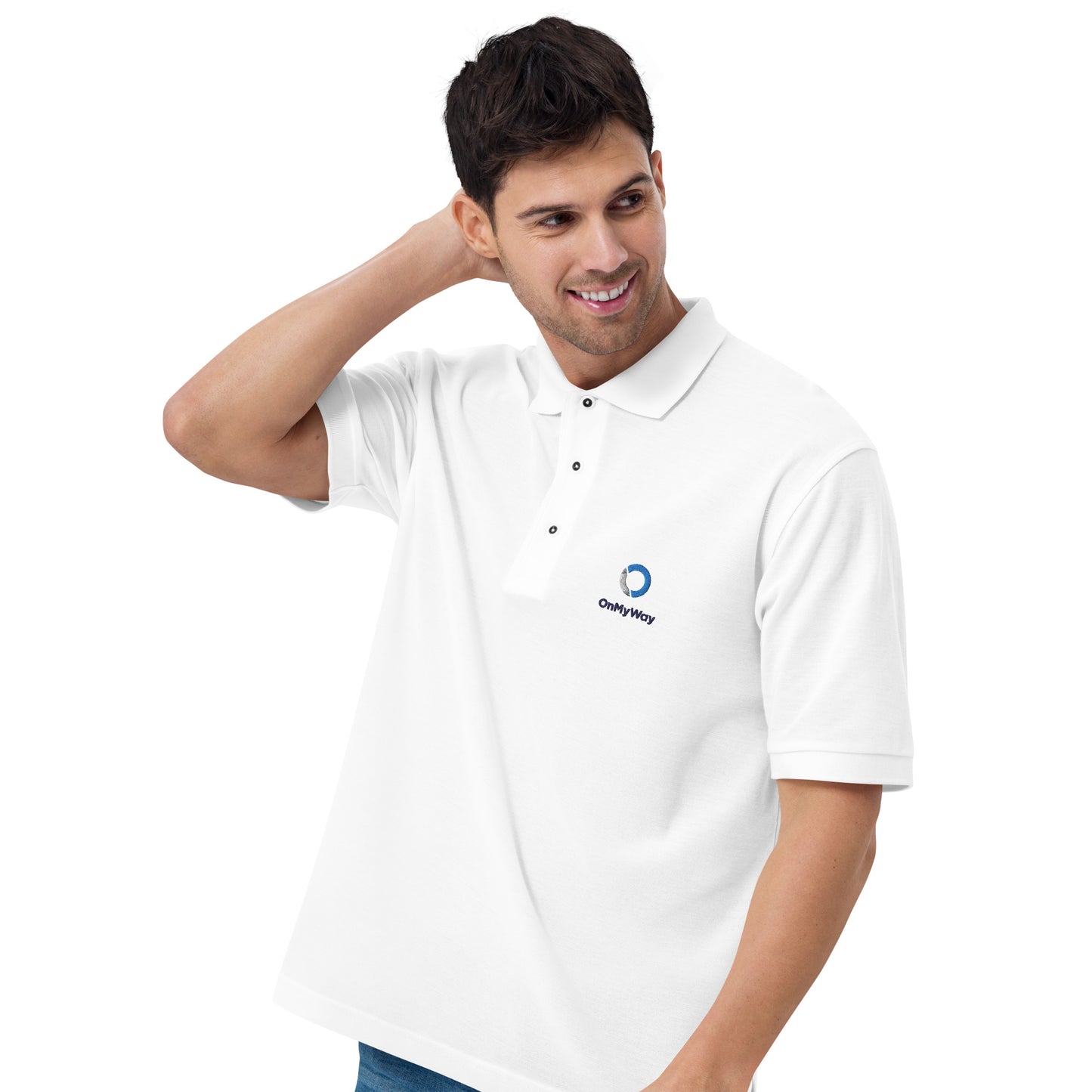 OnMyWay Men's Premium Polo