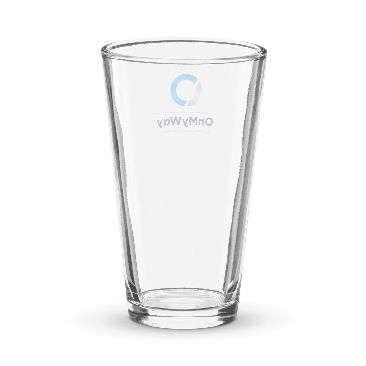 OnMyWay Shaker pint glass