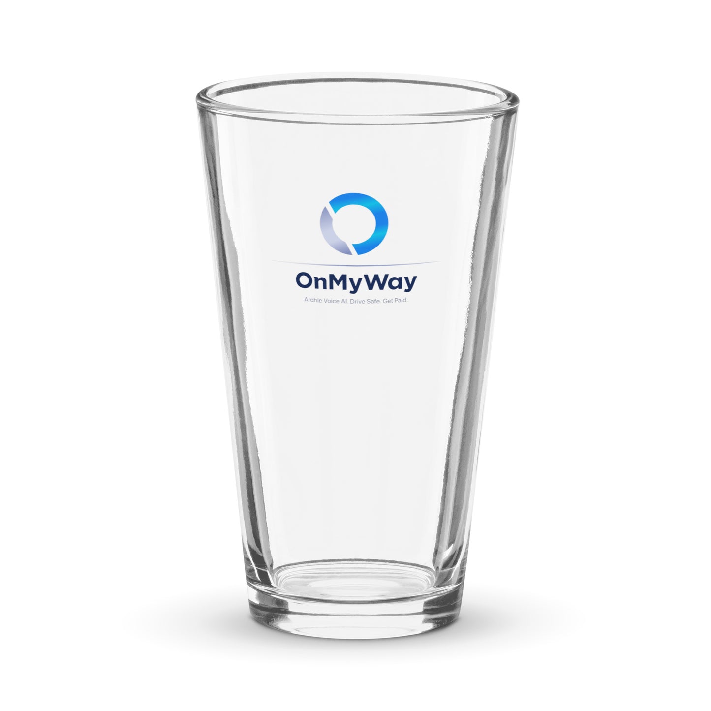 OnMyWay Shaker pint glass