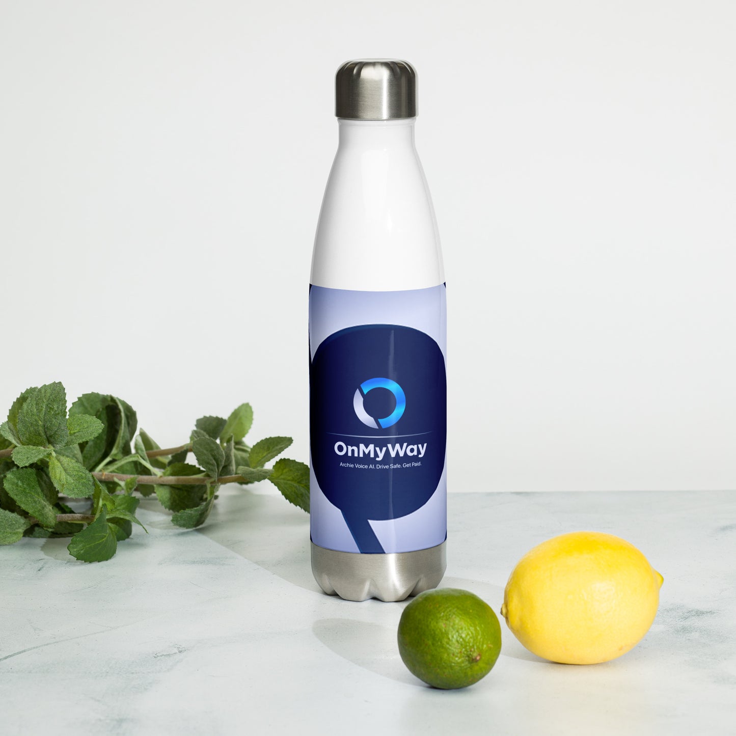 OnMyWay Stainless steel water bottle
