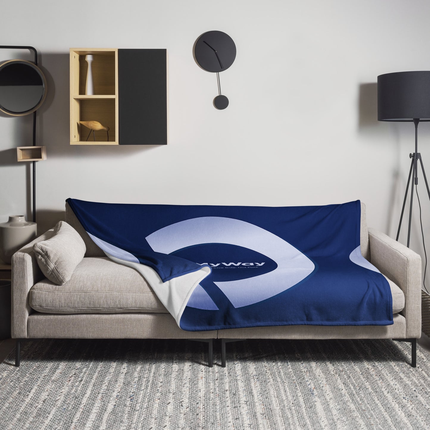 OnMyWay Throw Blanket