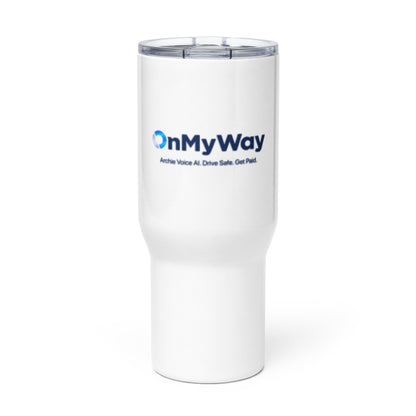 OnMyWay Travel mug with a handle