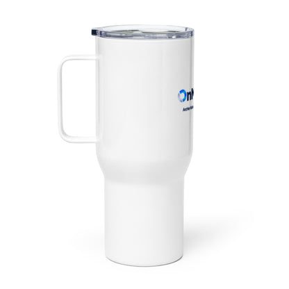 OnMyWay Travel mug with a handle