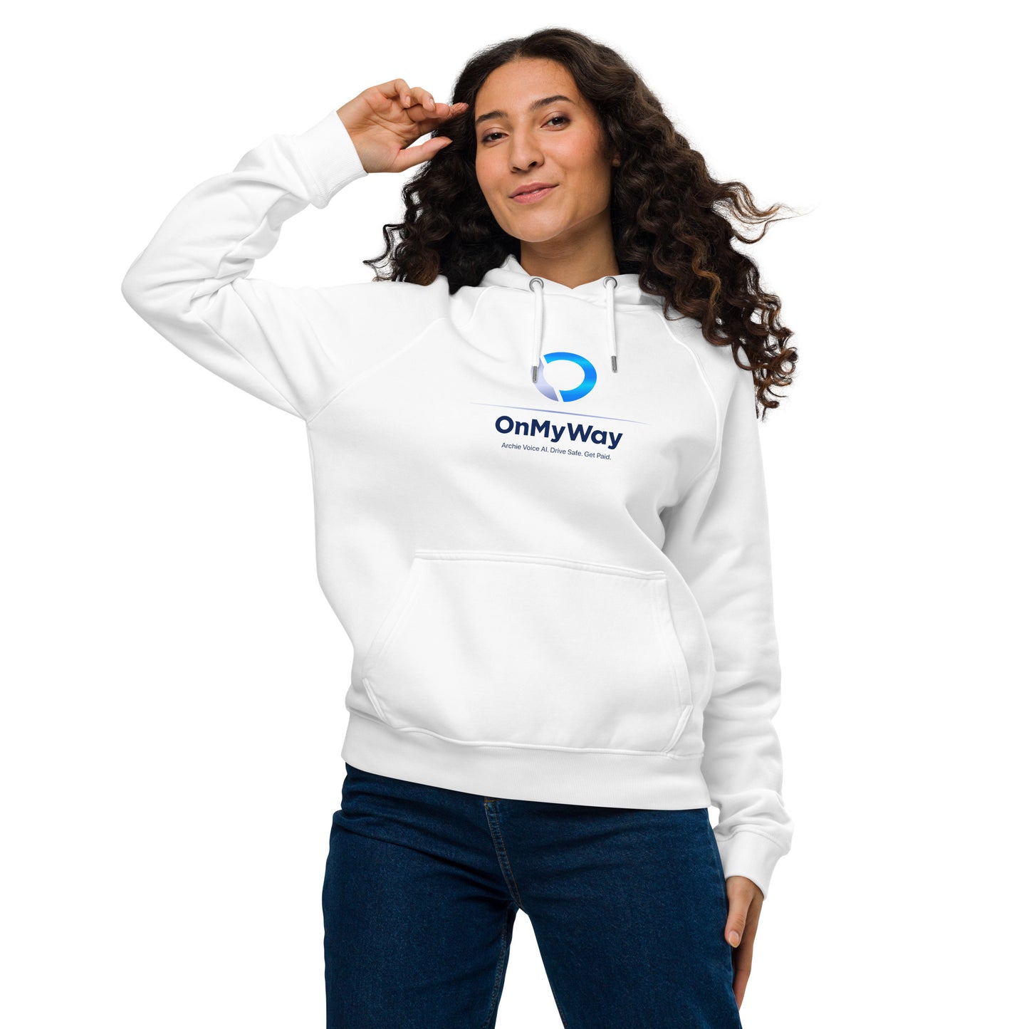 Unisex eco raglan hoodie
