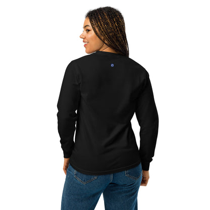 OnMyWay Garment-dyed heavyweight long-sleeve shirt