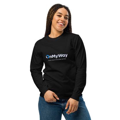 OnMyWay Garment-dyed heavyweight long-sleeve shirt