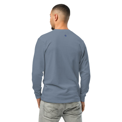 OnMyWay Garment-dyed heavyweight long-sleeve shirt