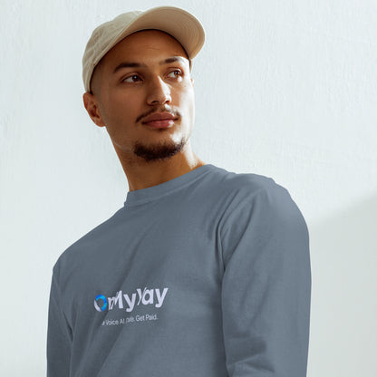 OnMyWay Garment-dyed heavyweight long-sleeve shirt