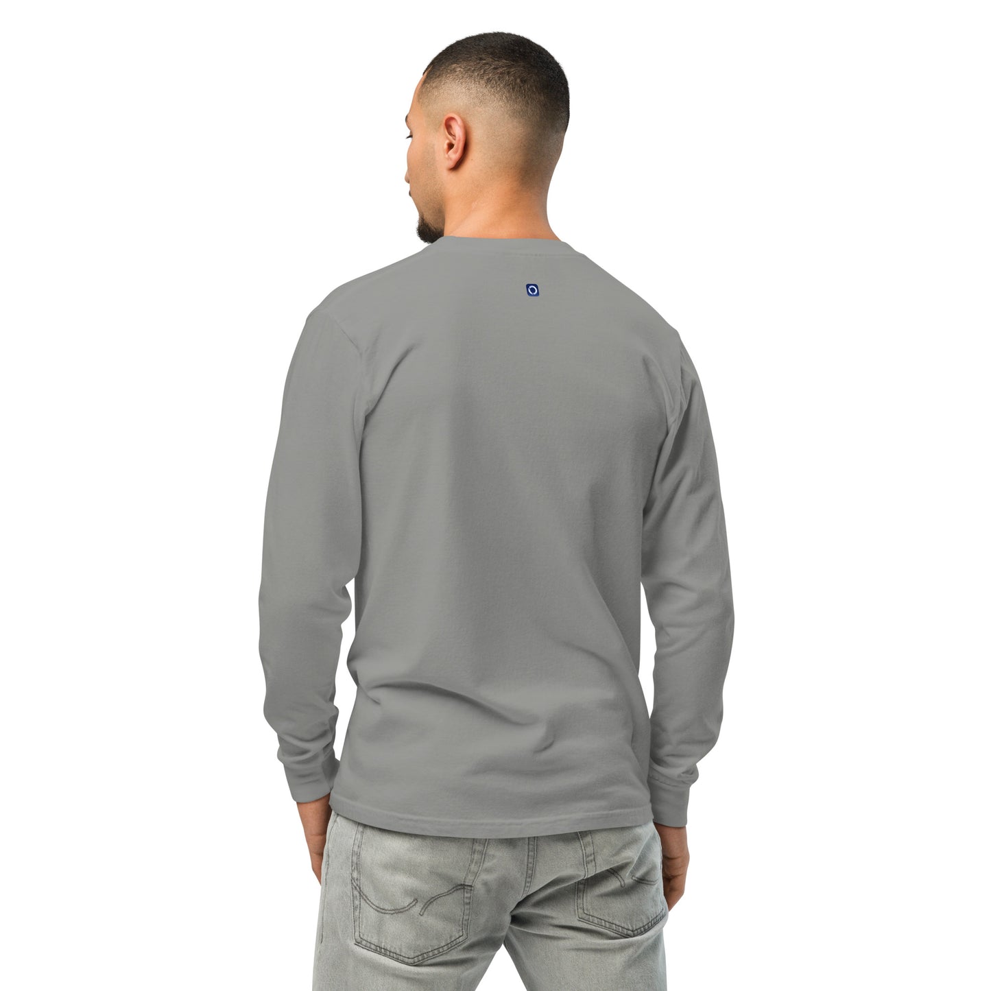 OnMyWay Garment-dyed heavyweight long-sleeve shirt