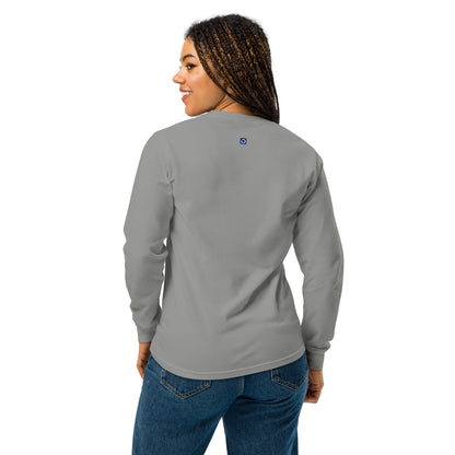 OnMyWay Garment-dyed heavyweight long-sleeve shirt