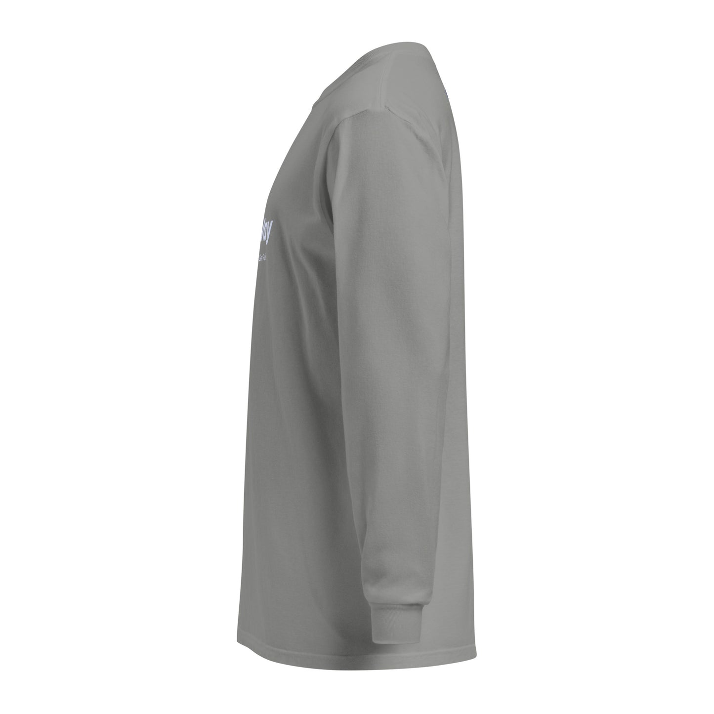 OnMyWay Garment-dyed heavyweight long-sleeve shirt