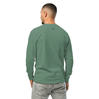 OnMyWay Garment-dyed heavyweight long-sleeve shirt