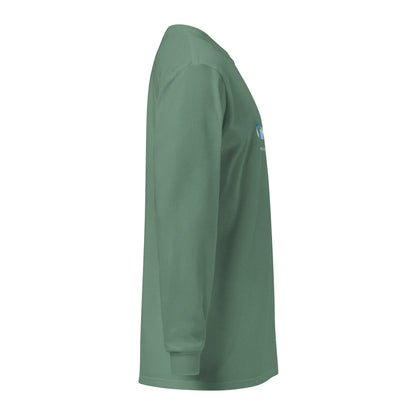 OnMyWay Garment-dyed heavyweight long-sleeve shirt