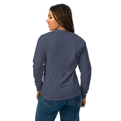 OnMyWay Garment-dyed heavyweight long-sleeve shirt
