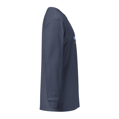 OnMyWay Garment-dyed heavyweight long-sleeve shirt