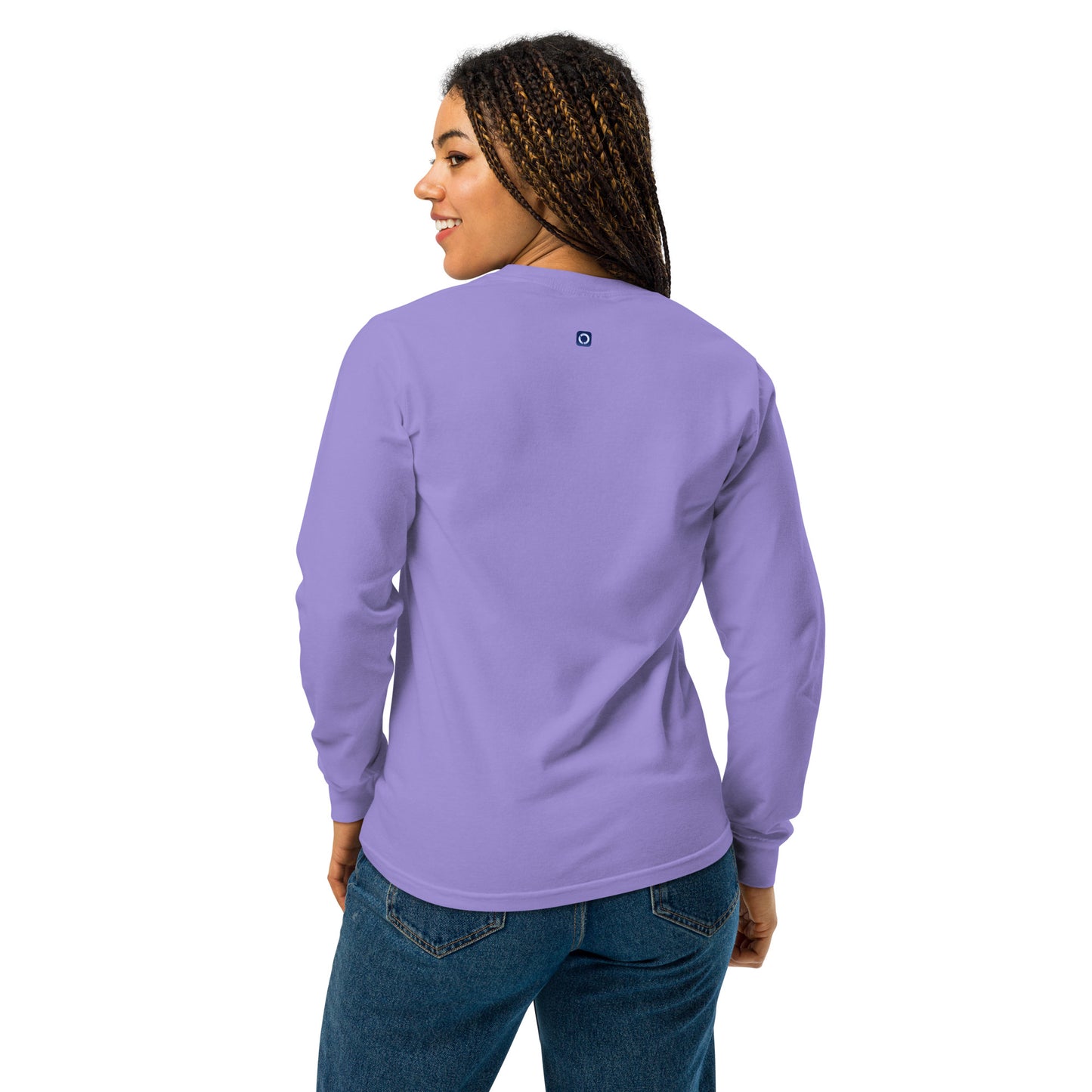 OnMyWay Garment-dyed heavyweight long-sleeve shirt