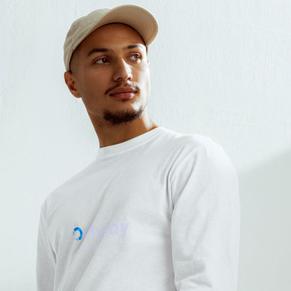 OnMyWay Garment-dyed heavyweight long-sleeve shirt