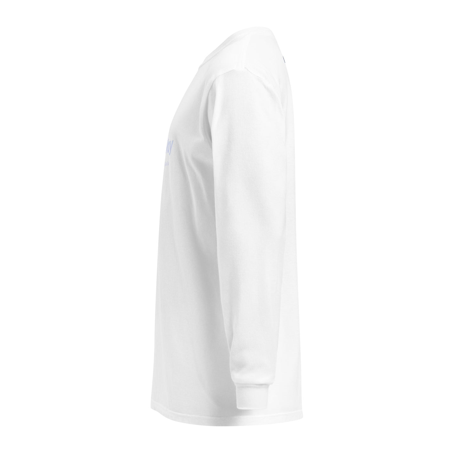 OnMyWay Garment-dyed heavyweight long-sleeve shirt