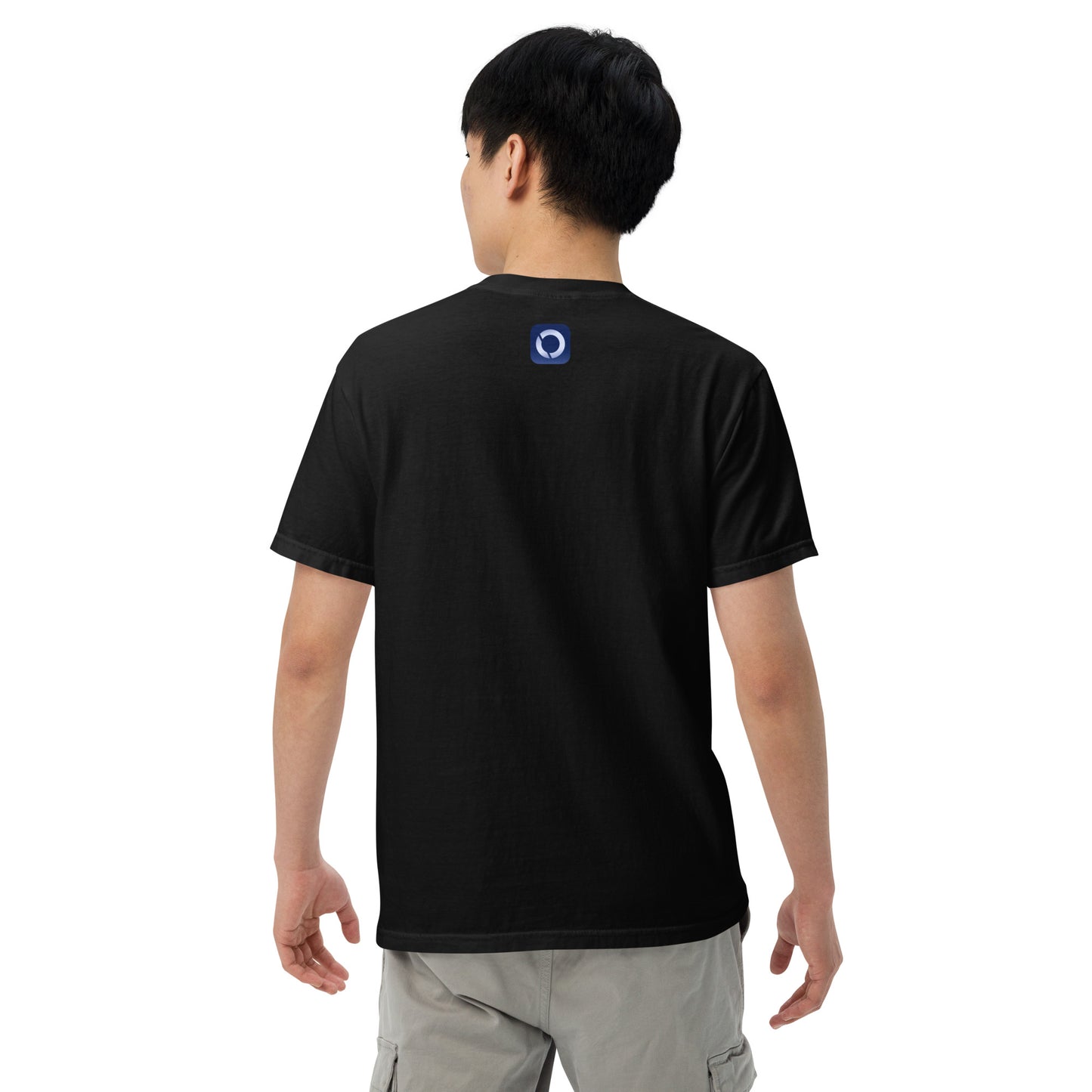 OnMyWay Unisex garment-dyed heavyweight t-shirt