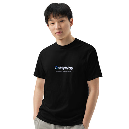 OnMyWay Unisex garment-dyed heavyweight t-shirt