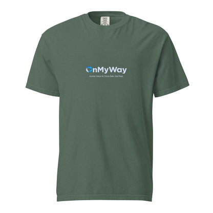 OnMyWay Unisex garment-dyed heavyweight t-shirt