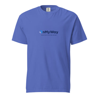 OnMyWay Unisex garment-dyed heavyweight t-shirt