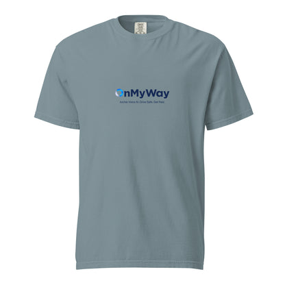 OnMyWay Unisex garment-dyed heavyweight t-shirt