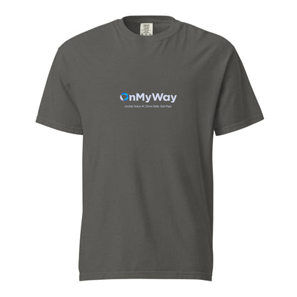 OnMyWay Unisex garment-dyed heavyweight t-shirt