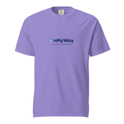 OnMyWay Unisex garment-dyed heavyweight t-shirt