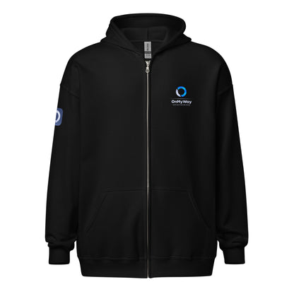OnMyWayUnisex heavy blend zip hoodie