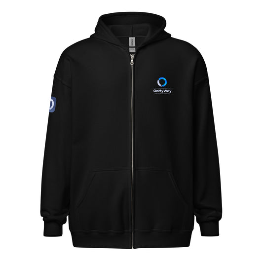 OnMyWayUnisex heavy blend zip hoodie