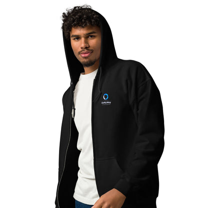 OnMyWayUnisex heavy blend zip hoodie