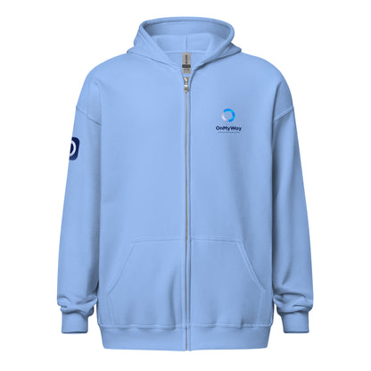 OnMyWayUnisex heavy blend zip hoodie