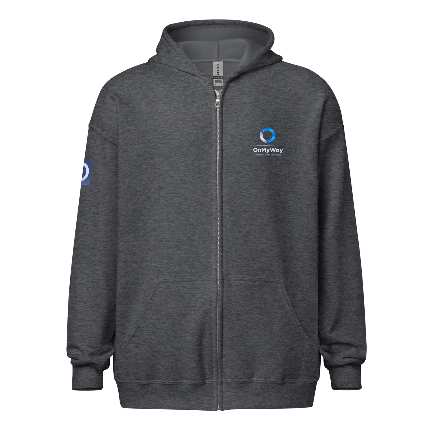 OnMyWayUnisex heavy blend zip hoodie