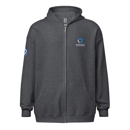 OnMyWayUnisex heavy blend zip hoodie