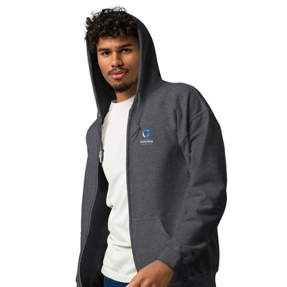 OnMyWayUnisex heavy blend zip hoodie