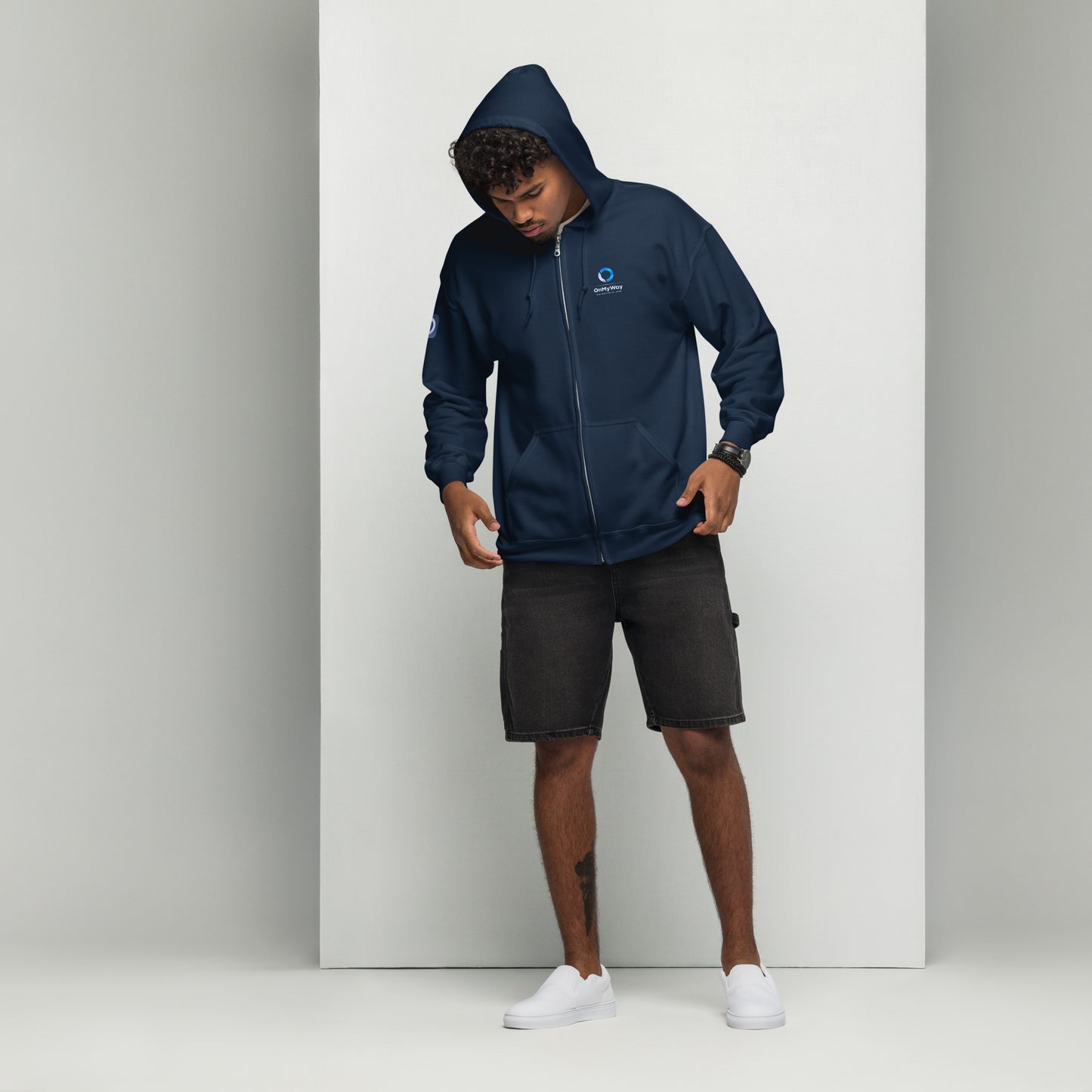 OnMyWayUnisex heavy blend zip hoodie