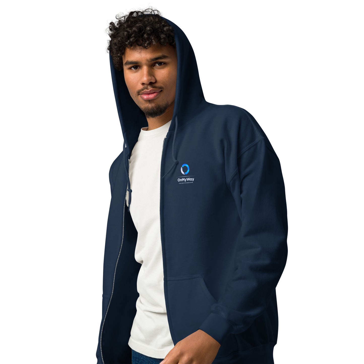 OnMyWayUnisex heavy blend zip hoodie