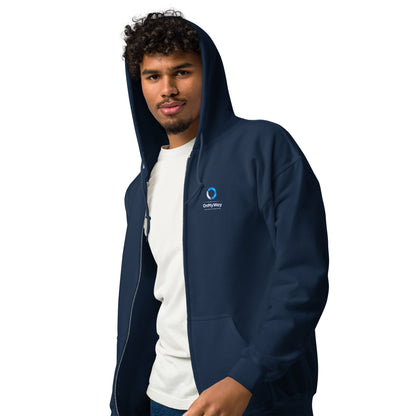 OnMyWayUnisex heavy blend zip hoodie