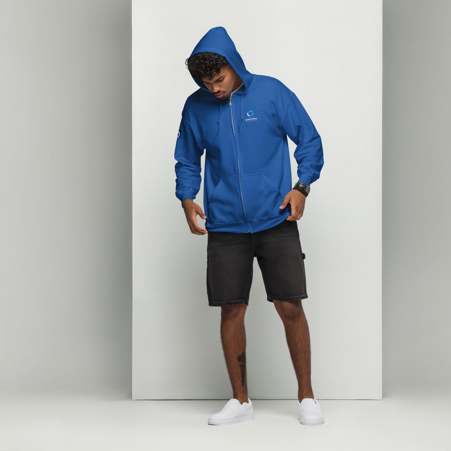 OnMyWayUnisex heavy blend zip hoodie