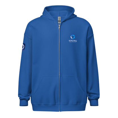 OnMyWayUnisex heavy blend zip hoodie